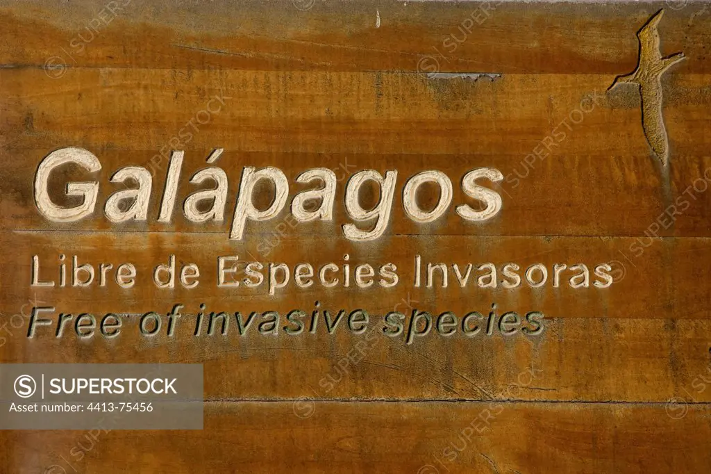 Panel on invasive species Galapagos Islands