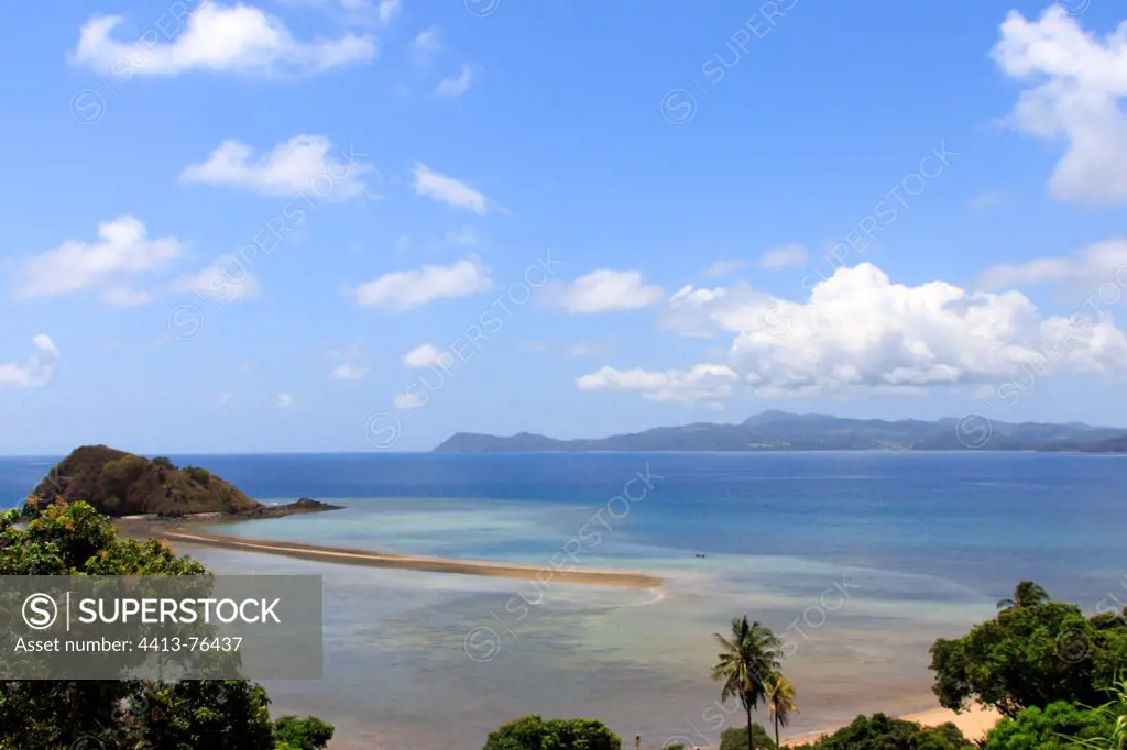 Rising tide in Mayotte in October