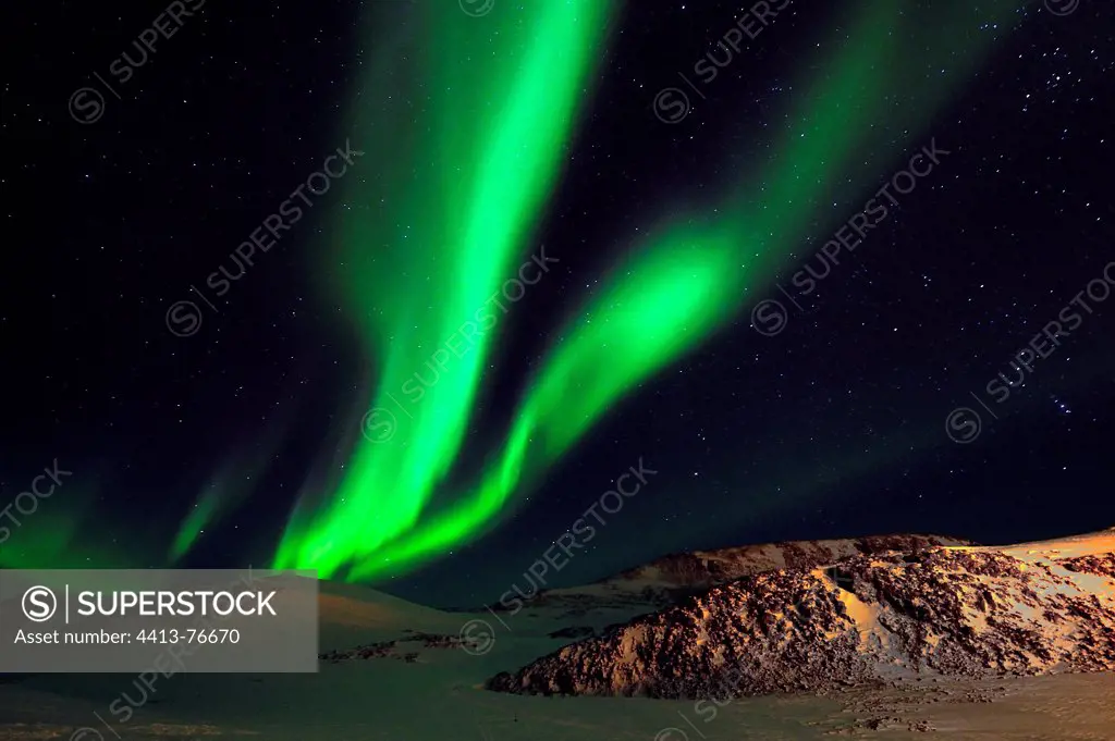 Northern Lights National Park North-East Greenland