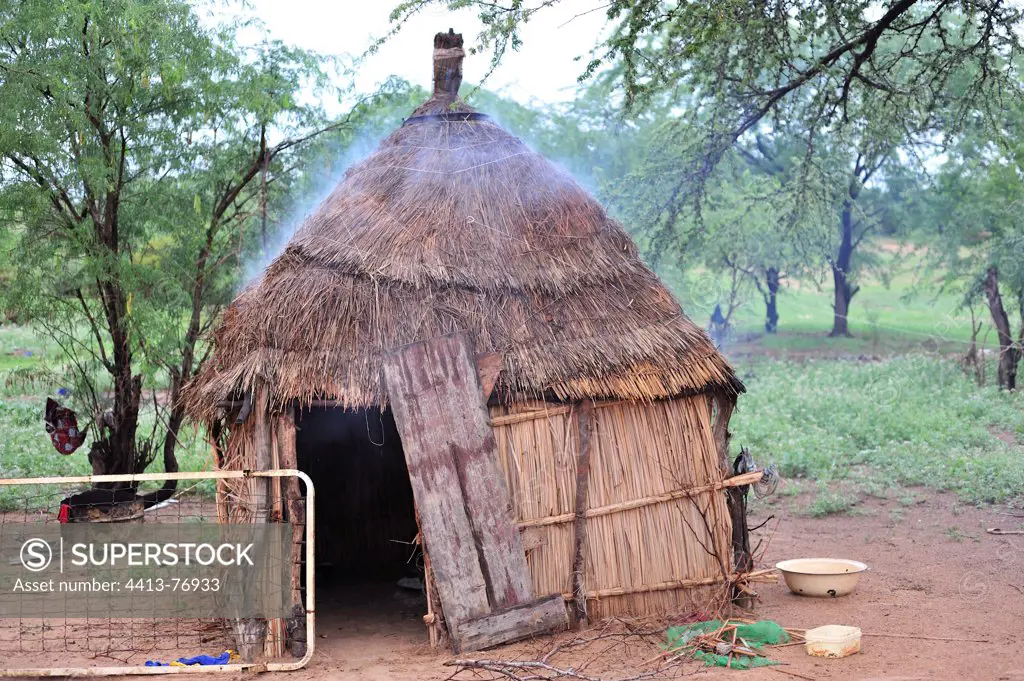 Hut for cooking Senegal Fulani