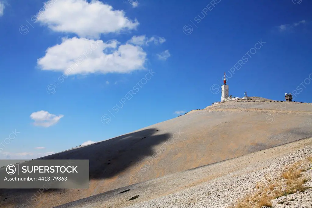 View from the top of Mont Ventoux Vaucluse