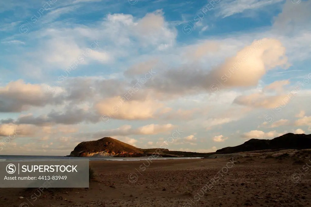 Playa de los Genoveses in NP Cabo de Gata-Nijar