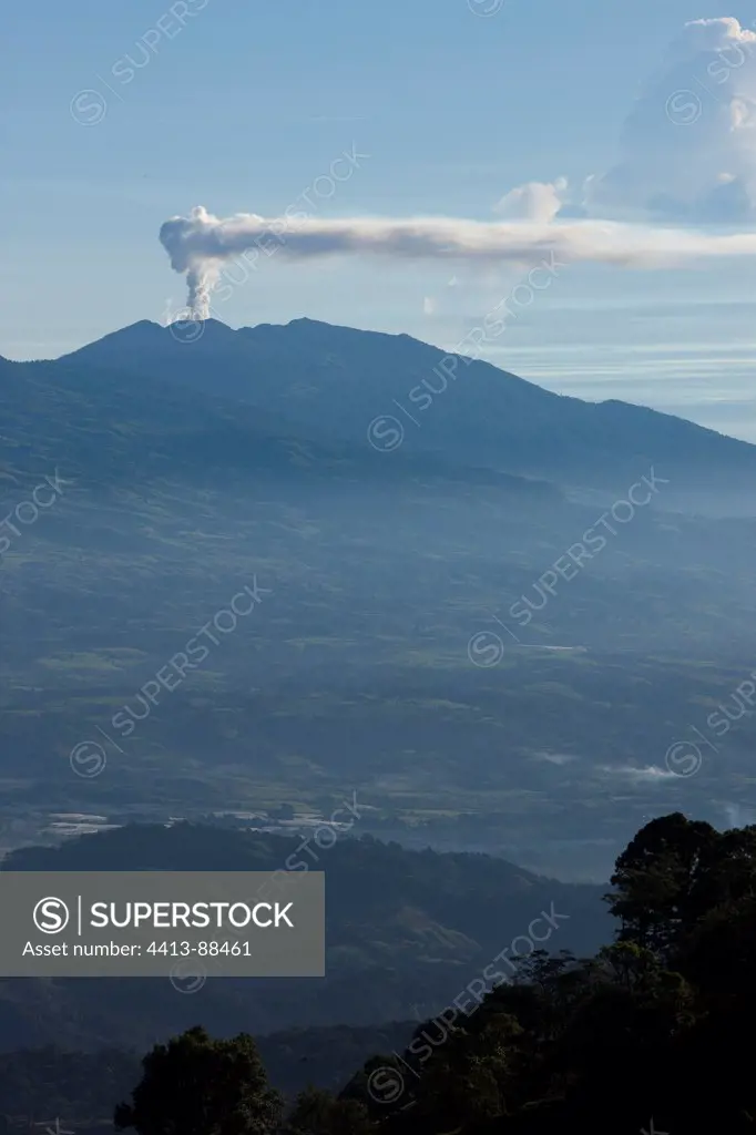 Irazú volcano Costa Rica