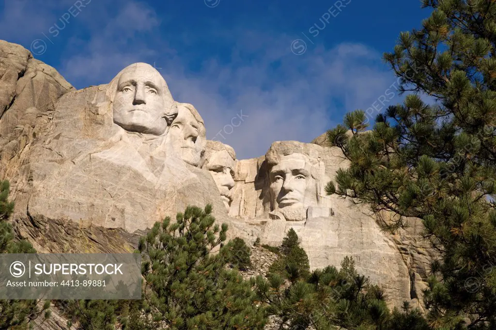 Mount Rushmore Keystone Black Hills South Dakota