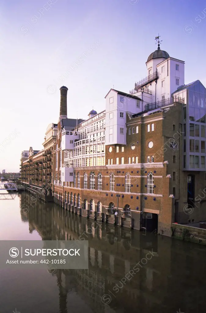 Buildings on the waterfront, Butlers Wharf, London, England