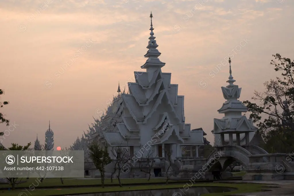 Thailand,Chiang Rai,Wat Rong Khun,The White Temple