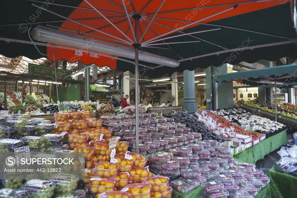 England, London, Southwark, Borough Market, Fruit Stall