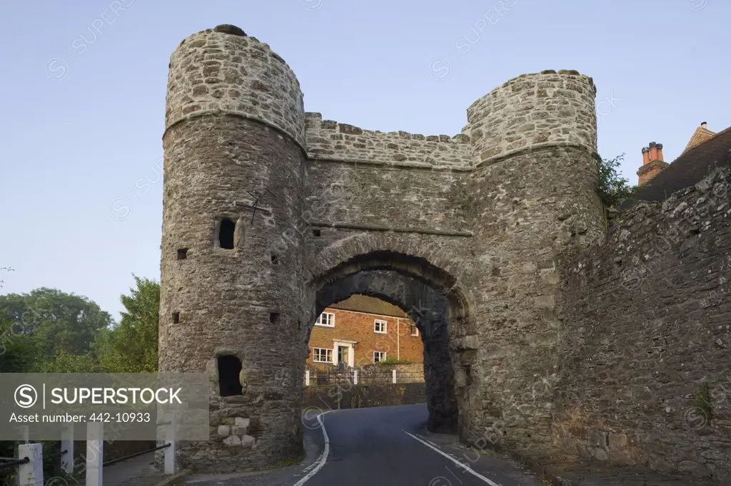 Gateway in a town, Strand Gate, Cinque Ports, East Sussex, England