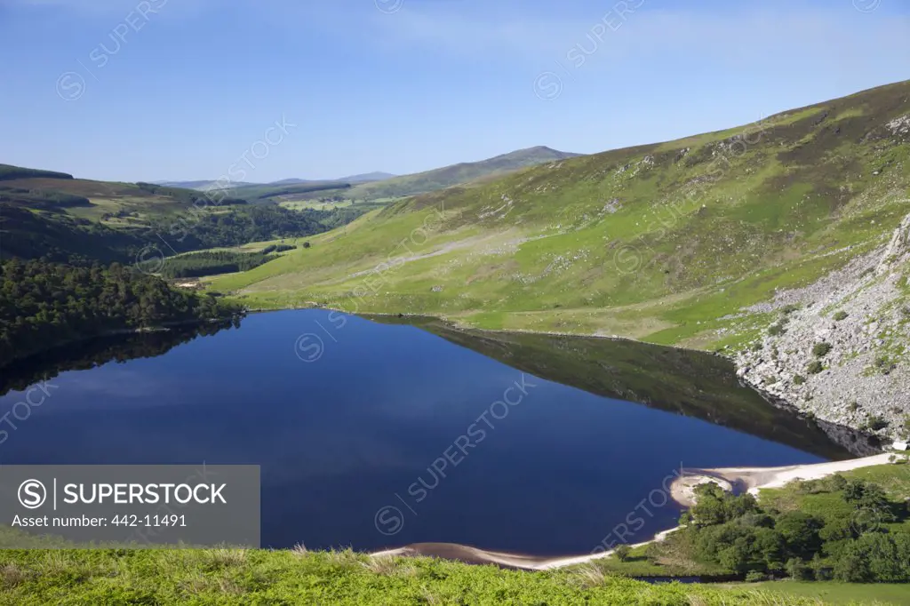 Ireland, County Wicklow, Wicklow Mountains National Park, Lake Tay
