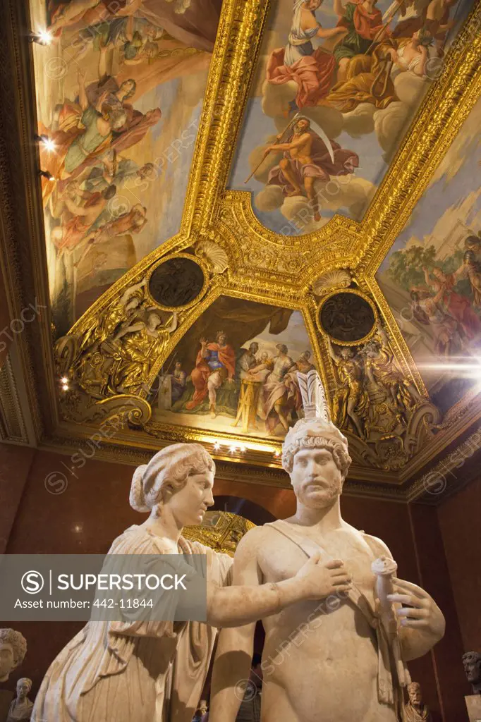 France,Paris,Louvre,Statue of Mars and Venus