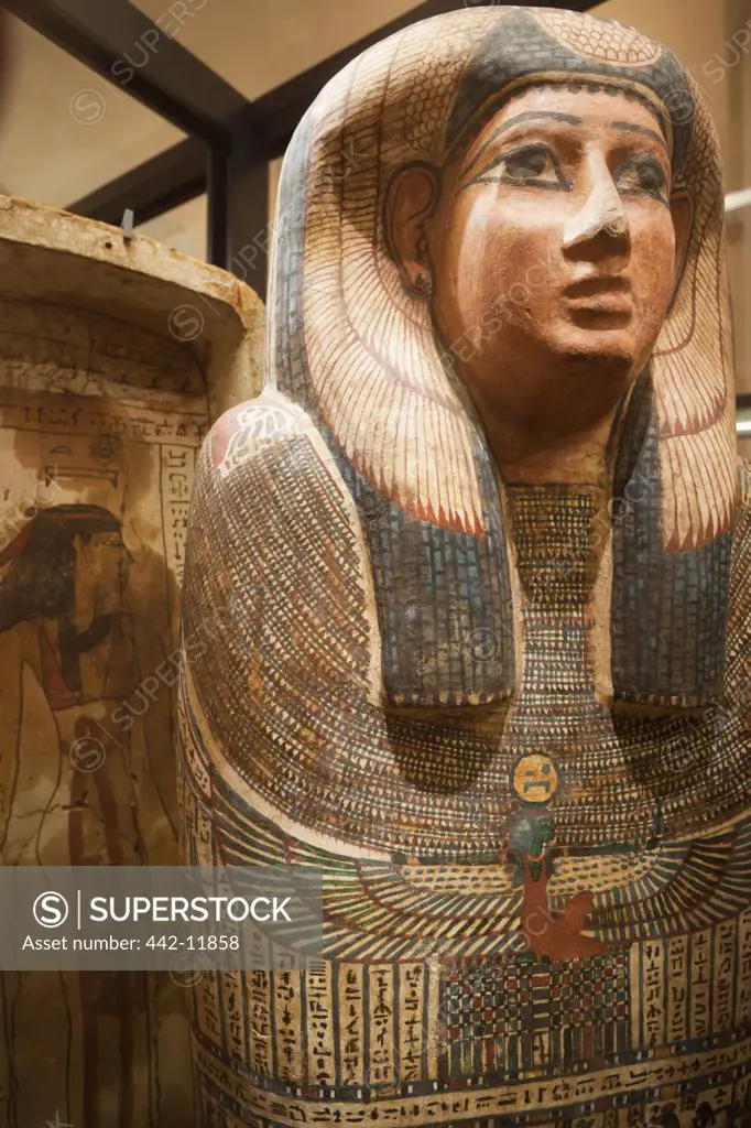 France,Paris,Louvre,Egyptian Antiquities Section,Egyptian Mummy