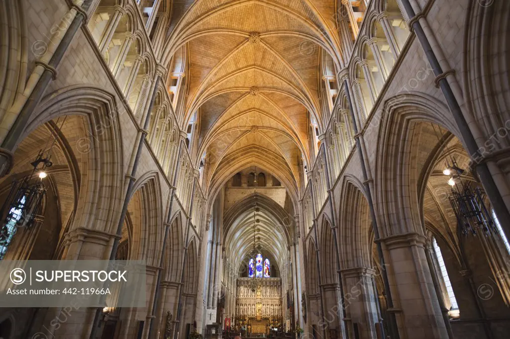 UK, London, Southwark, Southwark Cathedral, interior