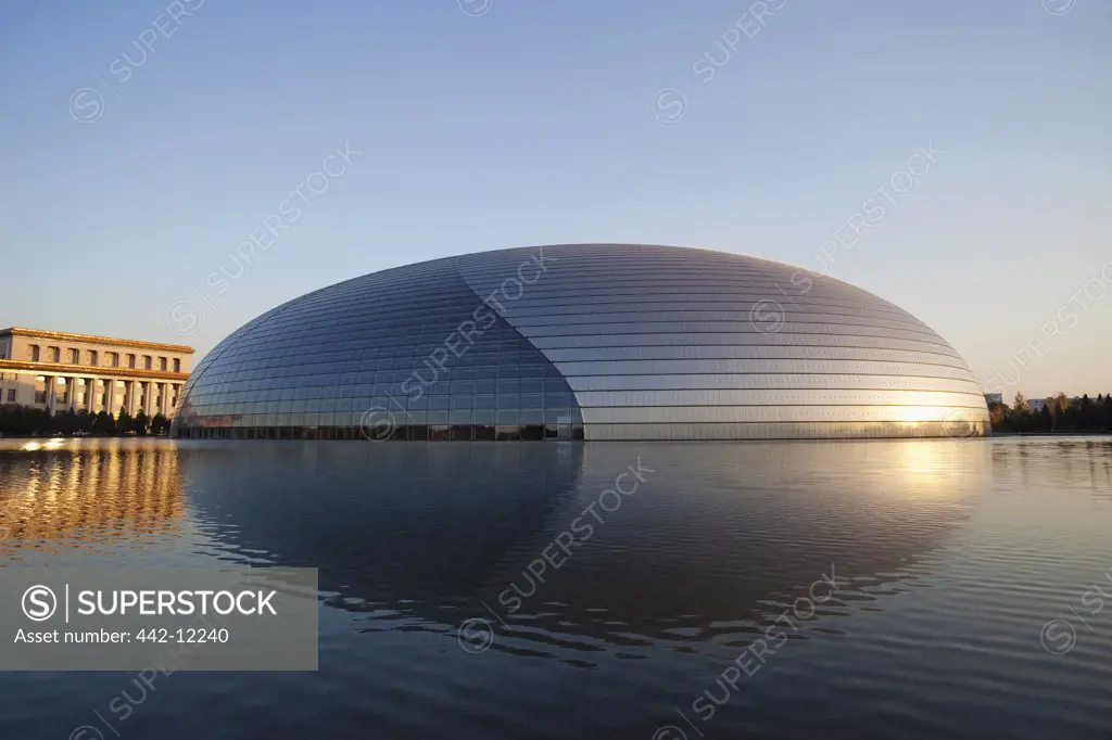 Concert hall at the waterfront, Beijing Concert Hall, Beijing, China