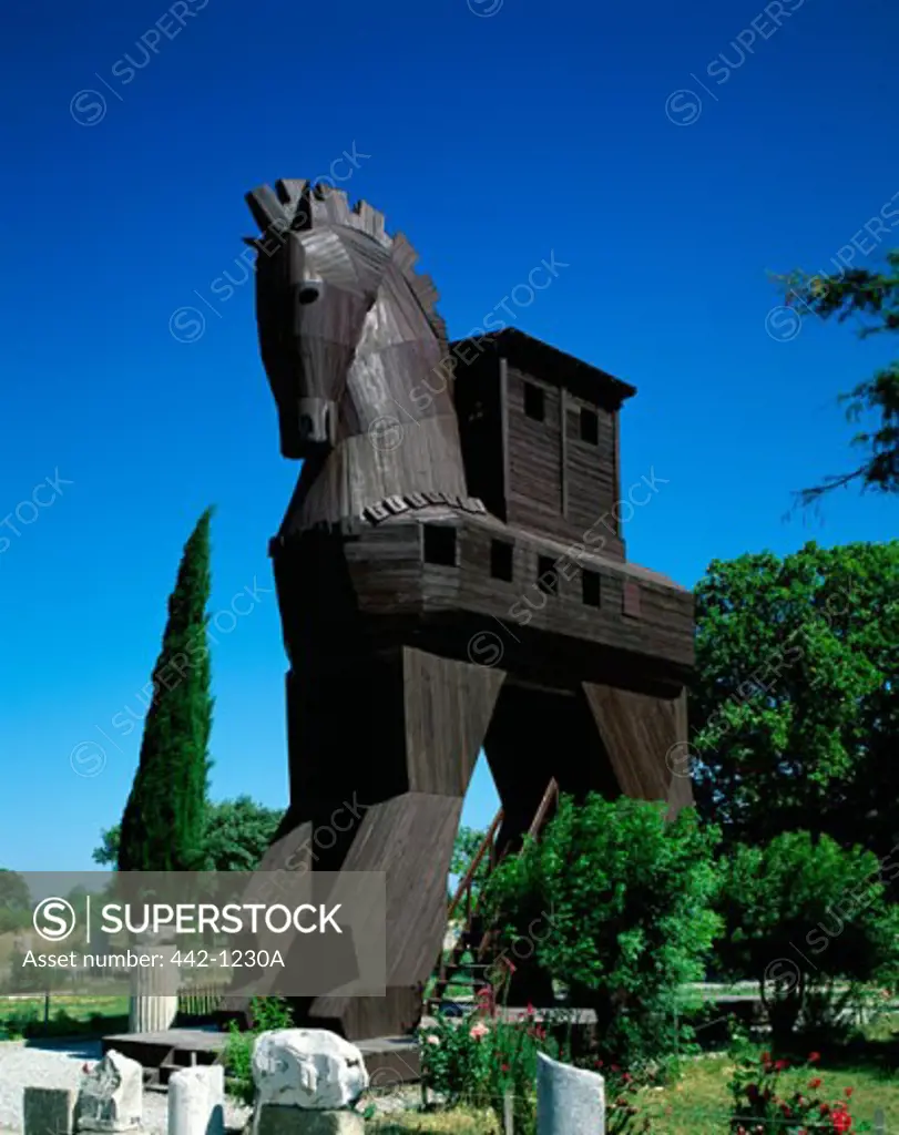 Trojan Horse Replica, Troy, Turkey