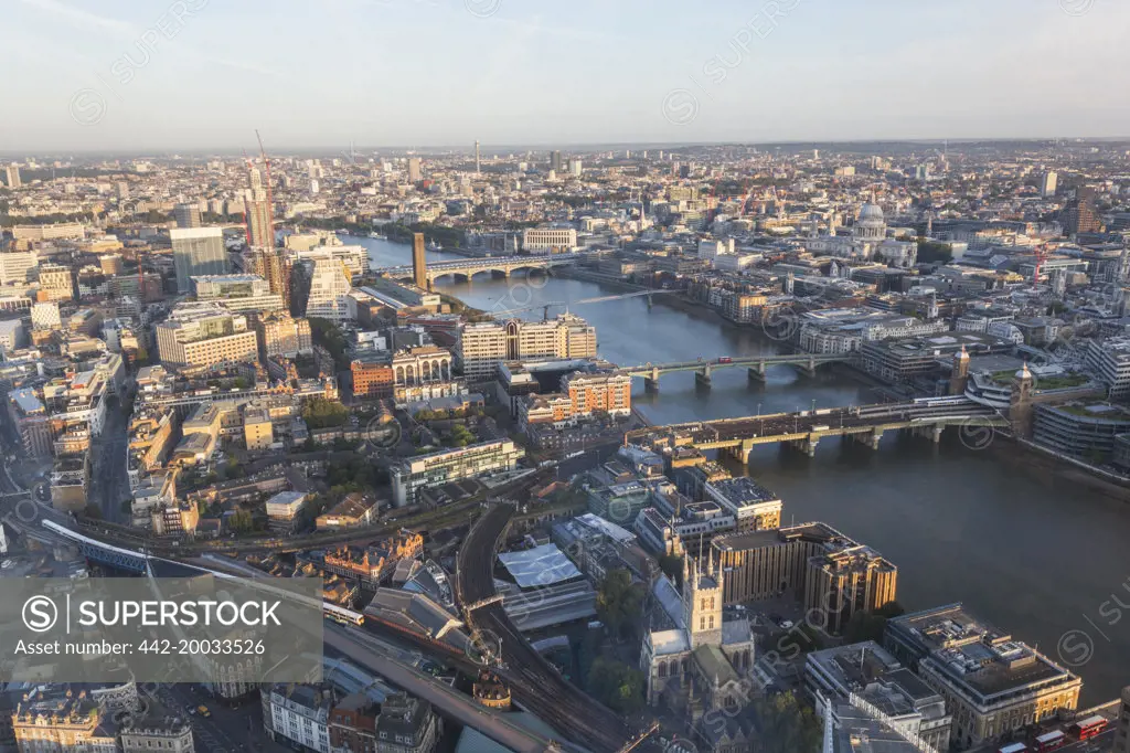 England,London,View from The Shard