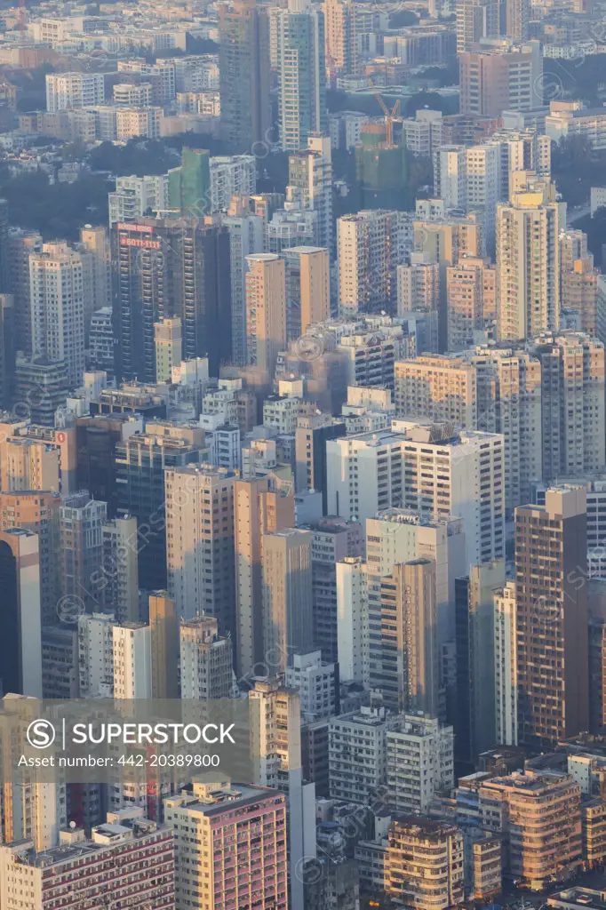 China,Hong Kong,Kowloon,Kowloon Skyline 
