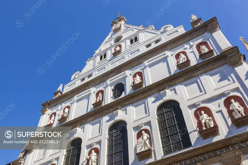Germany, Bavaria, Munich, Neuhauser strasse, St Michael's Church