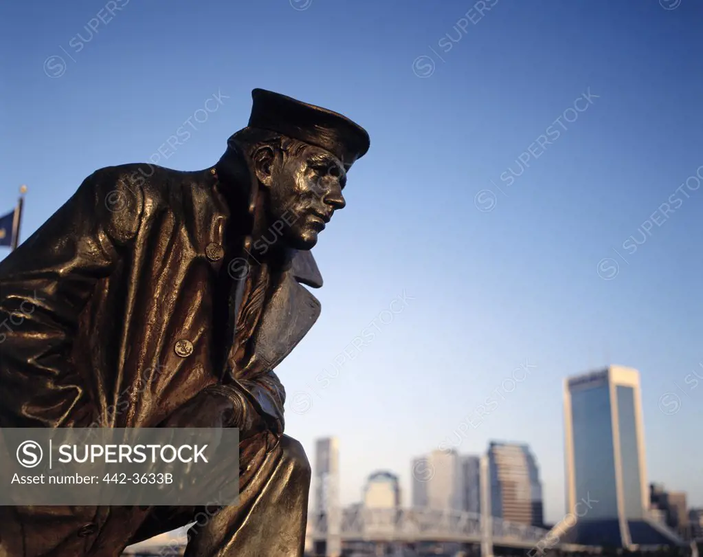 Close-up of a statue, Jacksonville, Florida, USA