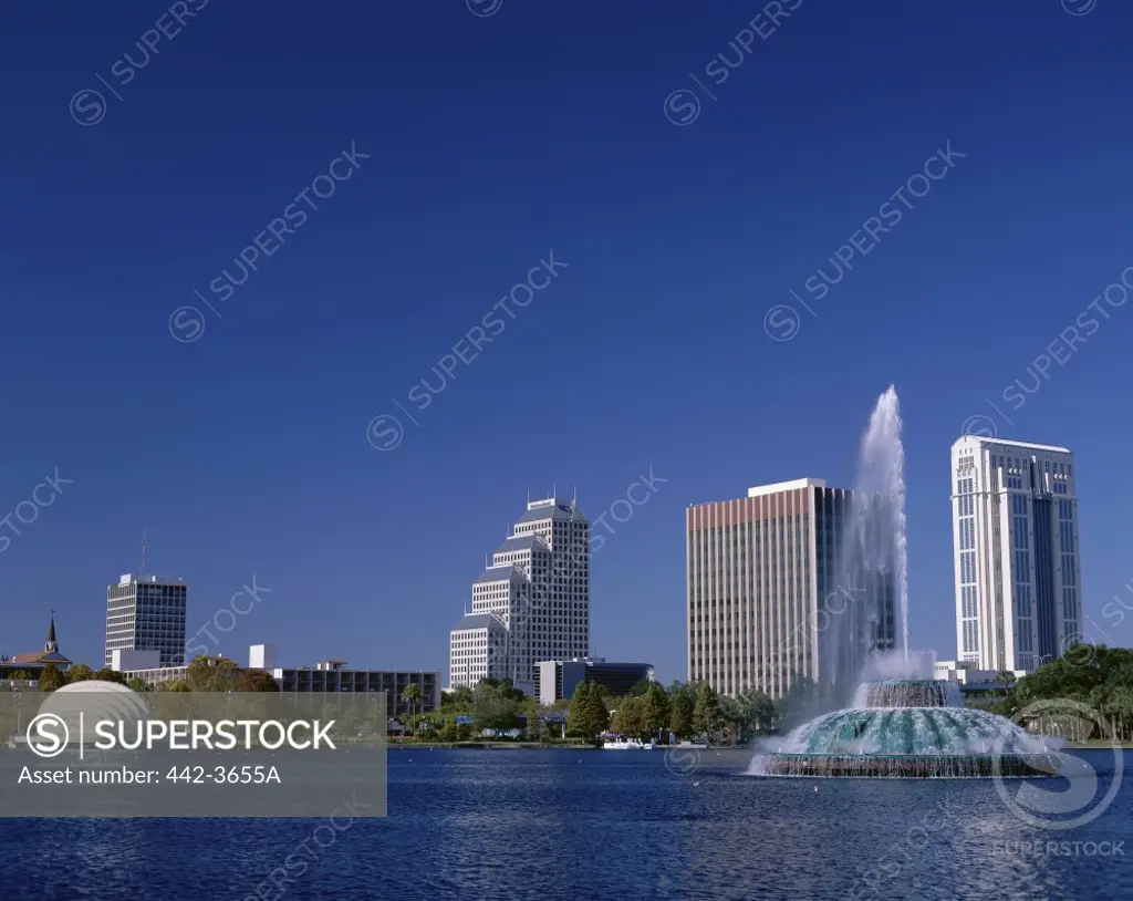 City on the waterfront, Orlando, Florida, USA