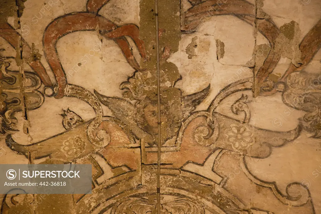 Detail of ceiling frescoes, Church Museum, San Agustin Church, Intramuros, Manila, Philippines