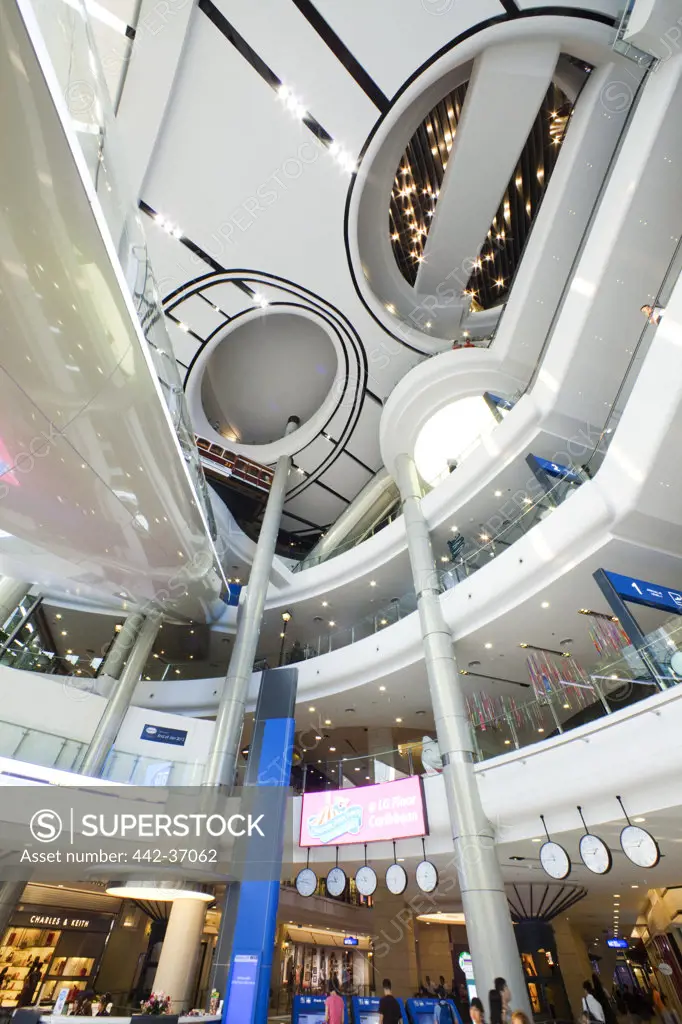 Interiors of a shopping Mall, Terminal 21 Center, Bangkok, Thailand