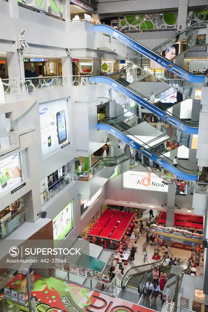 Interiors of a shopping Mall, MBK Center, Bangkok, Thailand