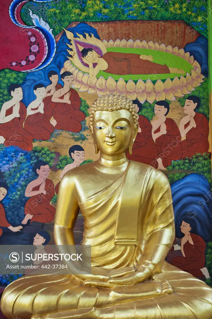 Thailand,Trat Province,Koh Chang,Wat Klong Prao,Buddha Statue