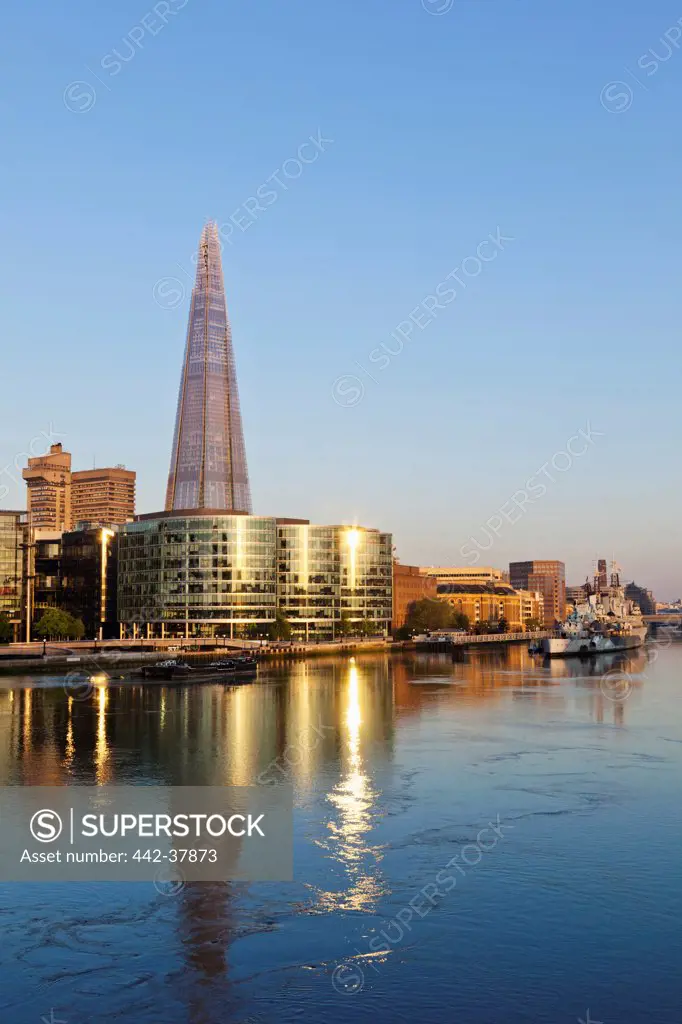 UK, England, London, Southwark, The Shard and More London Development