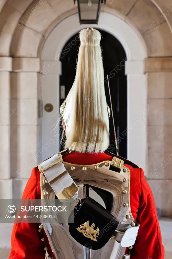 England, London, Whitehall, Household Cavalry Museum, Horse Guard