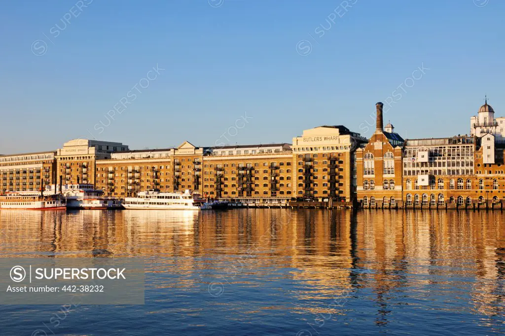 UK, London, Southwark, Butlers Wharf