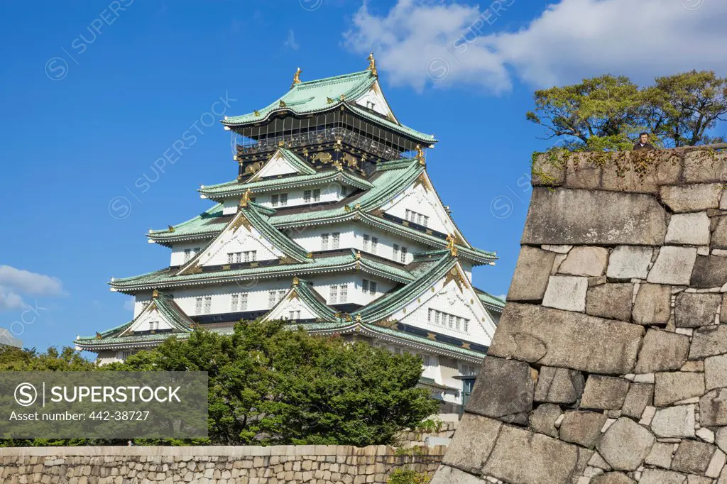 Japan, Honshu, Kansai, Osaka, Osaka Castle