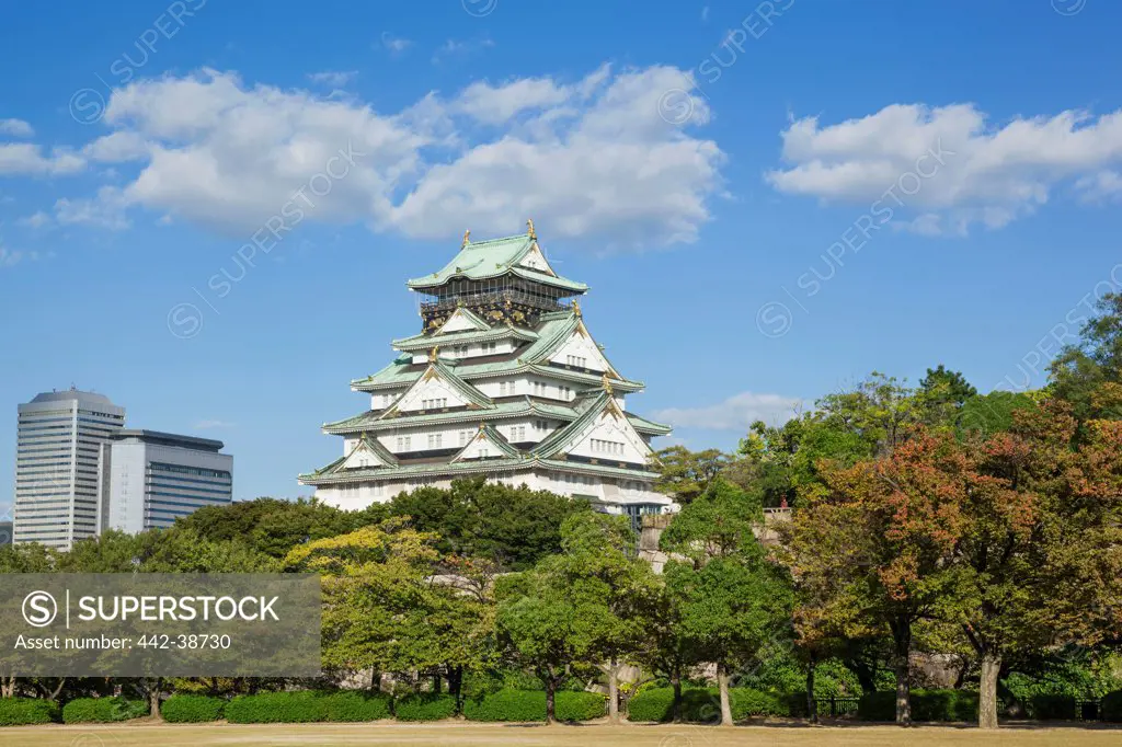 Japan, Honshu, Kansai, Osaka, Osaka Castle