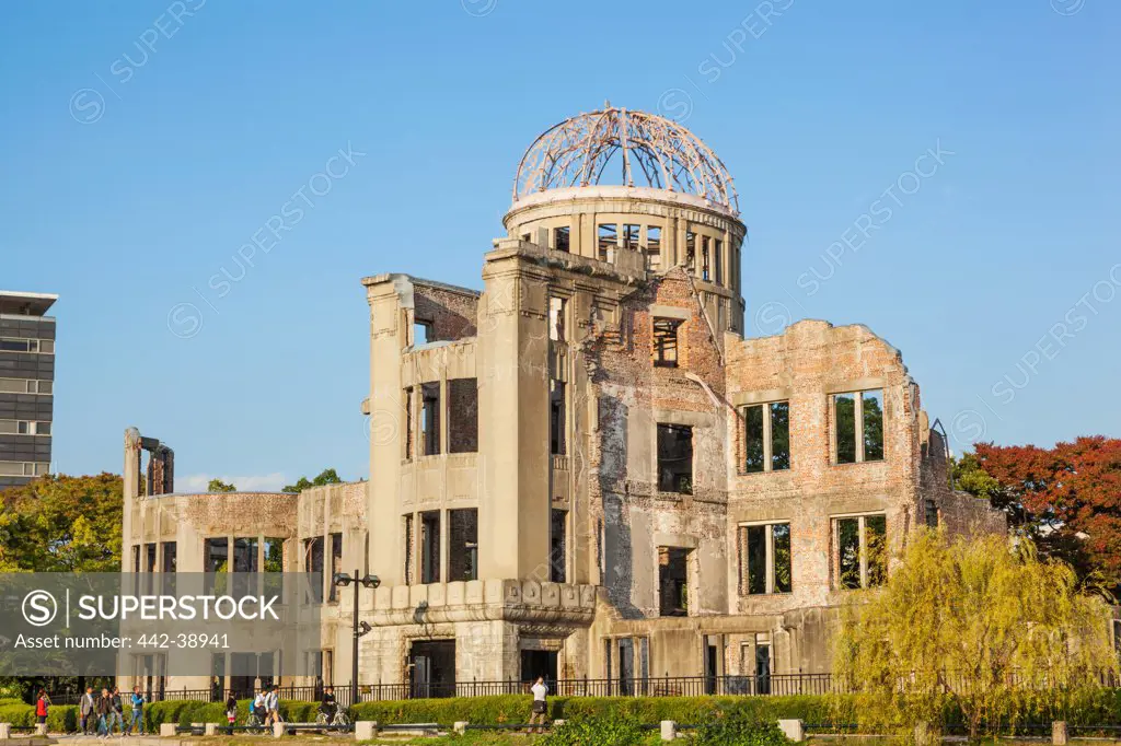 Japan, Kyushu, Hiroshima, Peace Memorial Park, A-Bomb Dome