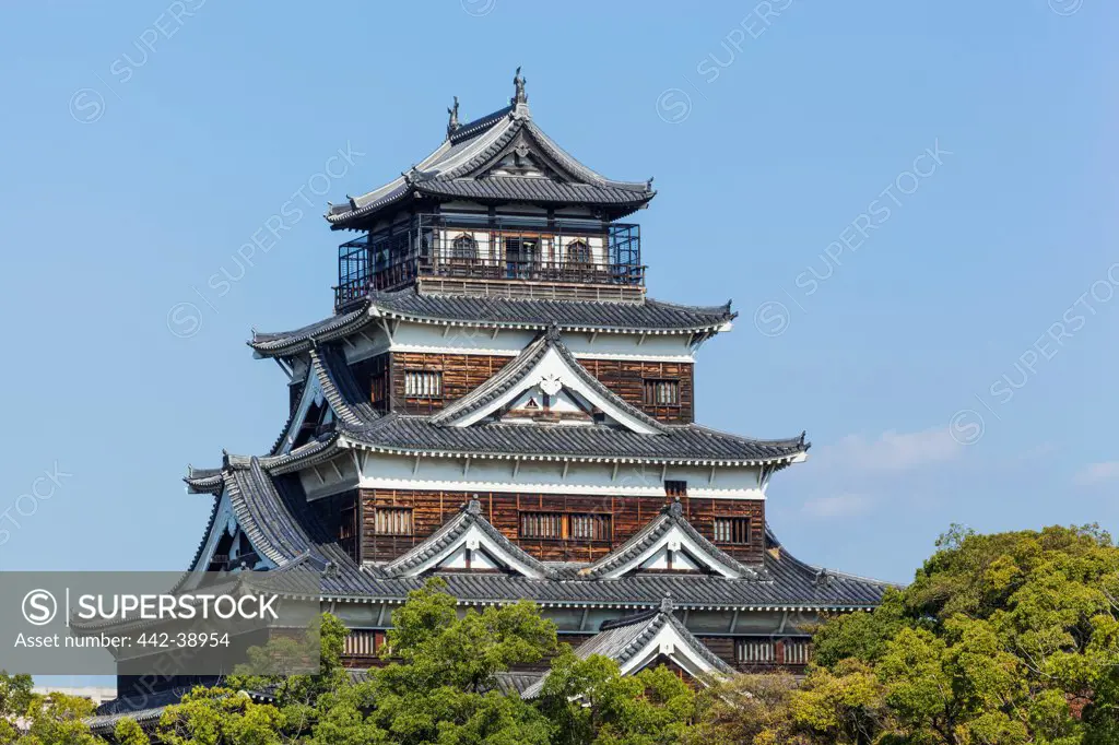 Japan, Kyushu, Hiroshima, Hiroshima Castle