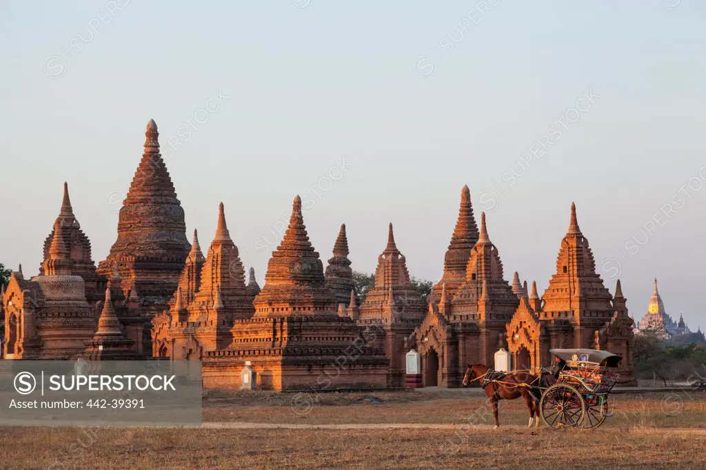 Ruins of temples, Bagan, Myanmar