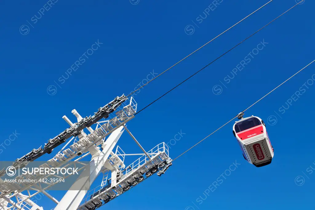 UK, England, London, Thames Cable Car