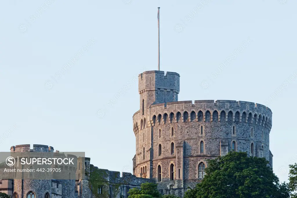 UK, England, Berkshire, Windsor, Windsor Castle, The Round Tower