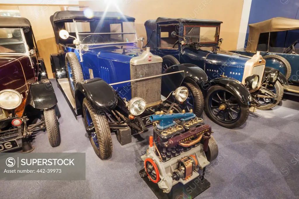 UK, England, Warwickshire, Coventry, Coventry Transport Museum, 1924 Standard Motorcar