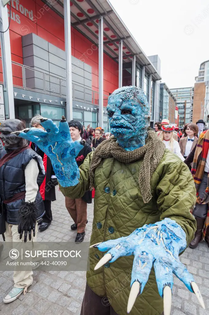 UK, England, London, Stratford, Annual sci-fi costume parade
