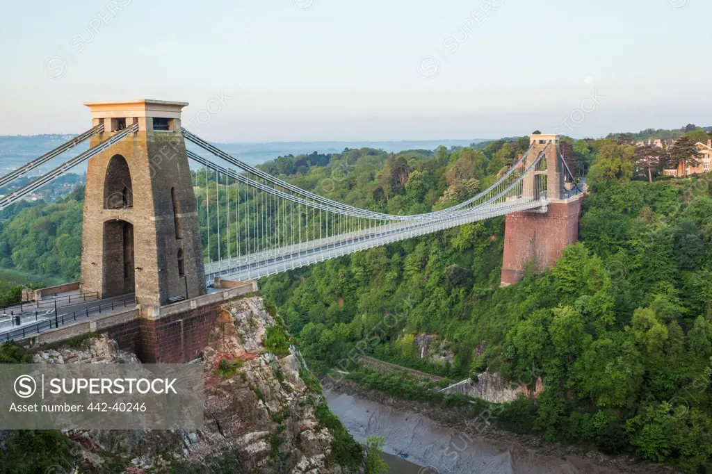UK, England, Somerset, Bristol, Clifton Suspension Bridge