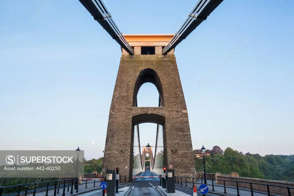 UK, England, Somerset, Bristol, Clifton Suspension Bridge