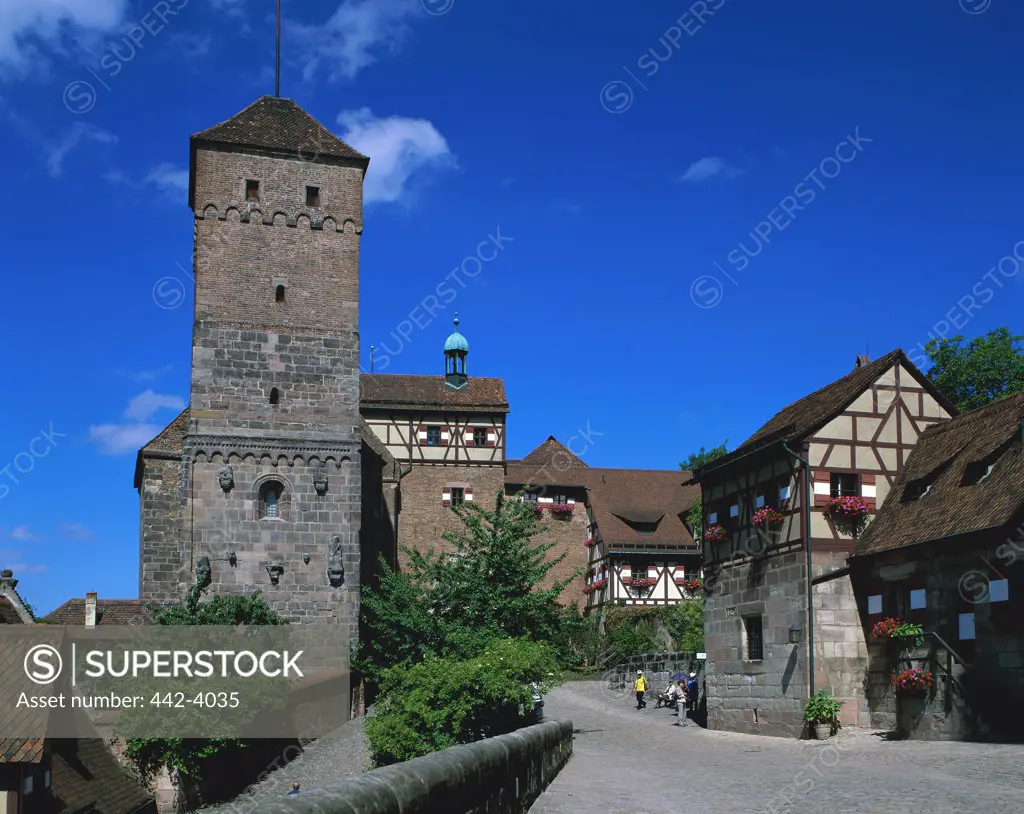 Ancient Buildings, Nuremberg, Bavaria, Germany