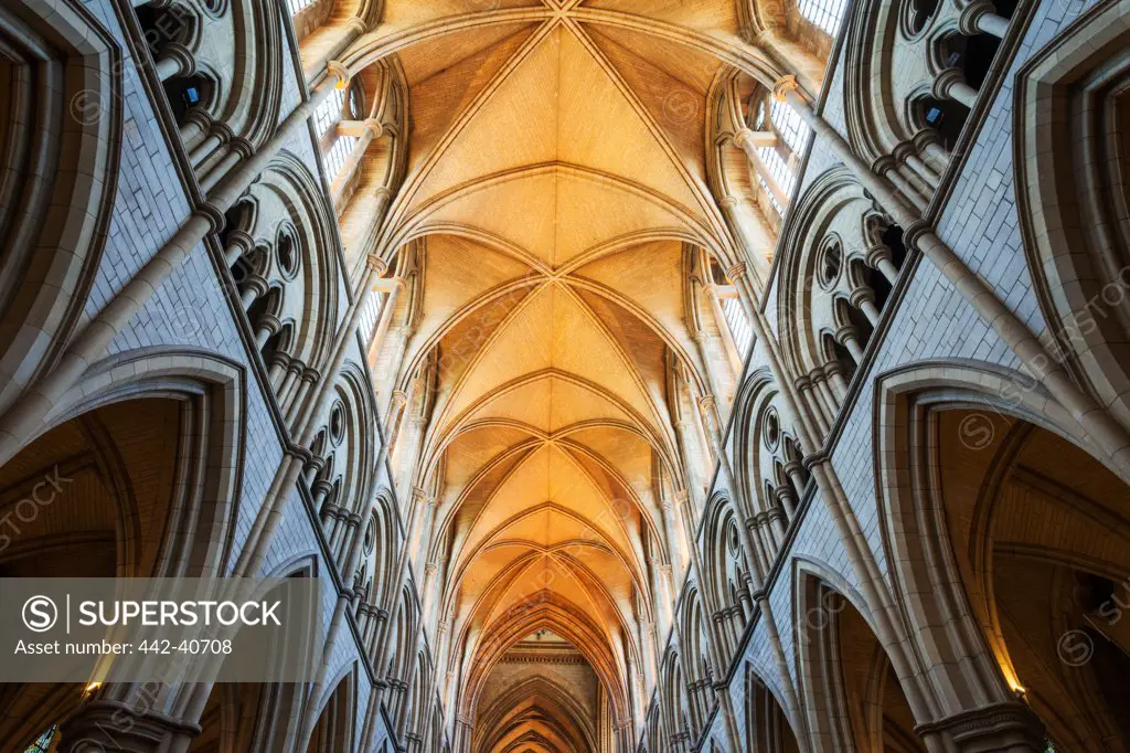 Interiors of a cathedral, Truro Cathedral, Truro, Cornwall, England