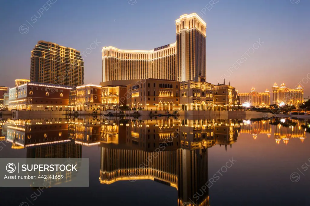 China, Macau, Cotai, The Venetian Hotel and Casino