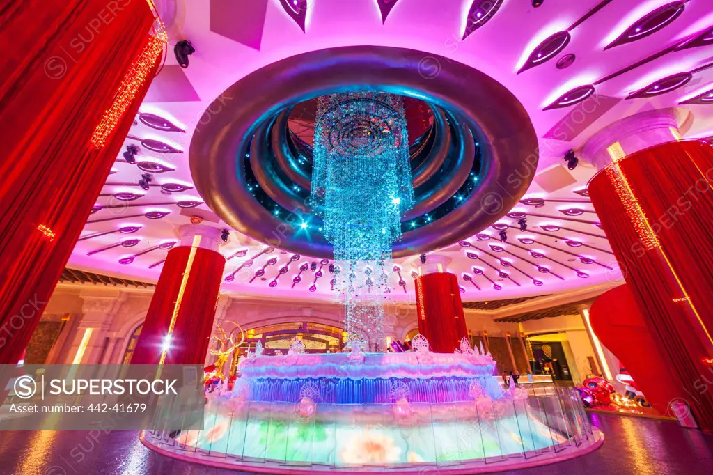 China, Macau, Cotai, Galaxy Hotel and Casino, Main Lobby