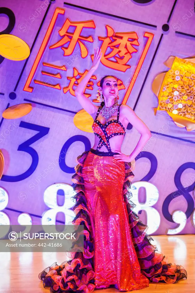 China, Macau, Star World Hotel and Casino, Cabaret Show of Thai Ladyboys