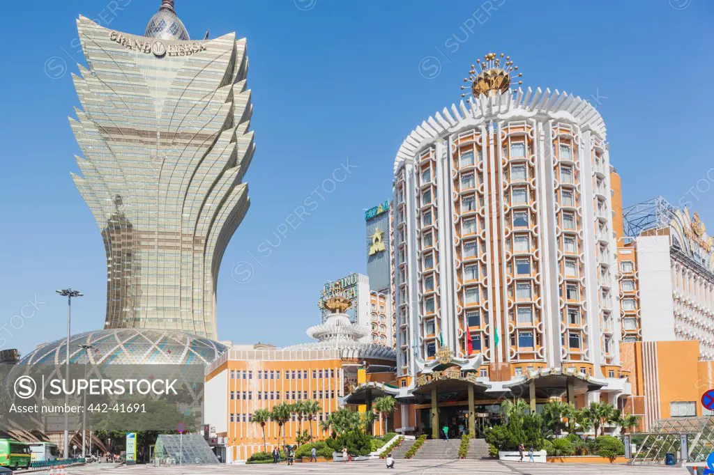 China, Macau, Hotel Grand Lisboa