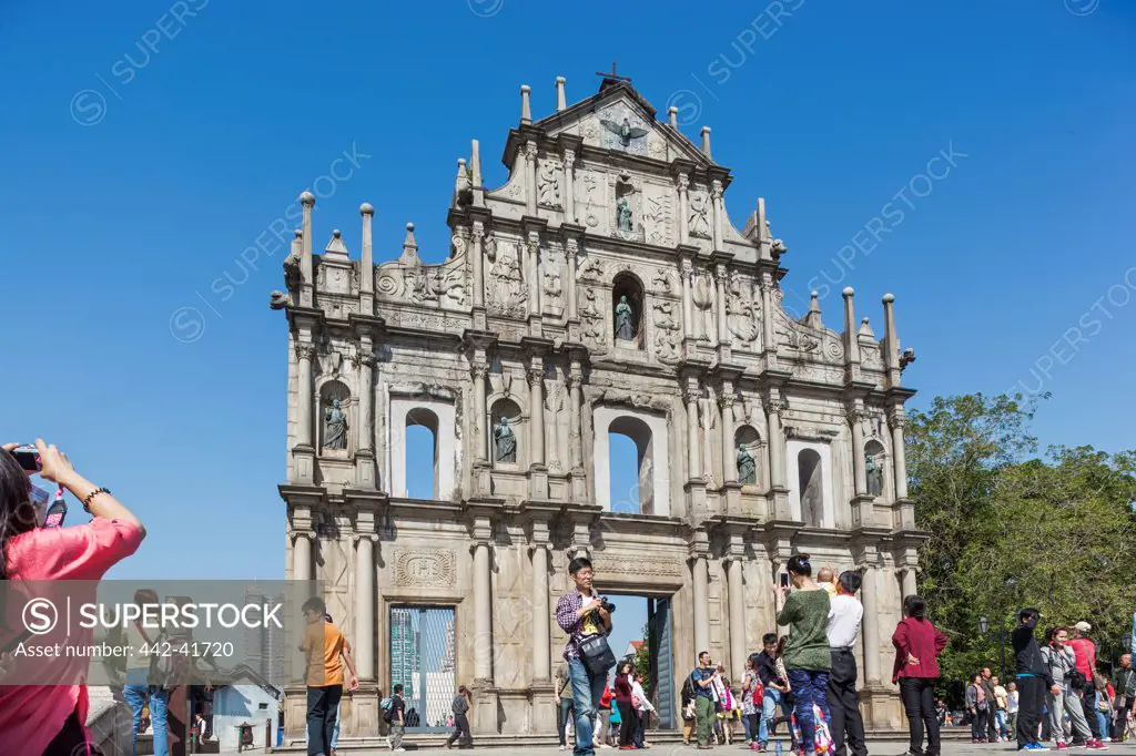 China, Macau, Ruins of St Paul's Church