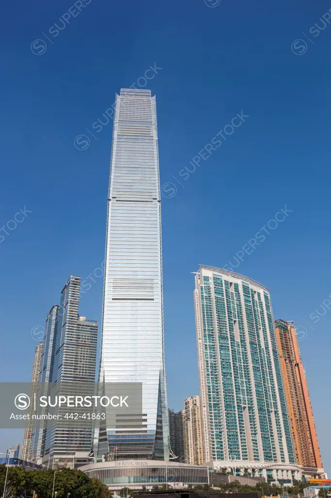 China, Hong Kong, West Kowloon, International Commerce Centre Building
