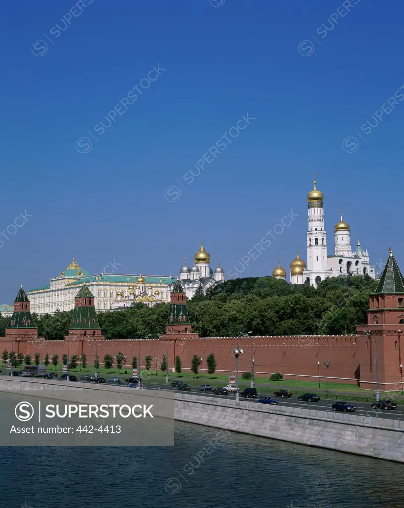 Kremlin and Moscow River, Moscow, Russia
